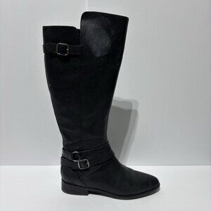 Lucky Brand Women’s Paxtreen Black Knee High Boots, Size 8 M